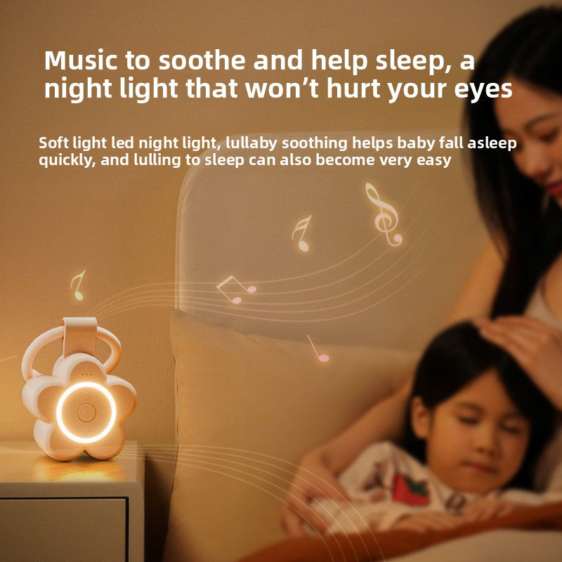 Baby Sleep Sound Machine with Night Light and Timer